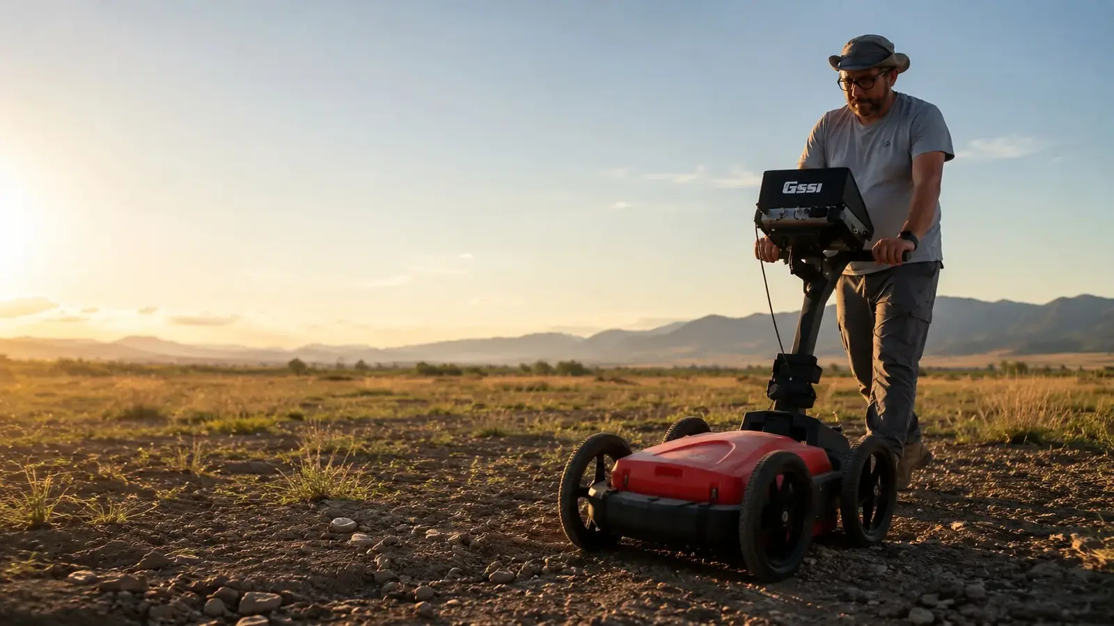 GSSI GPR yer radarı ile Nitelik Mühendislik saha çalışması