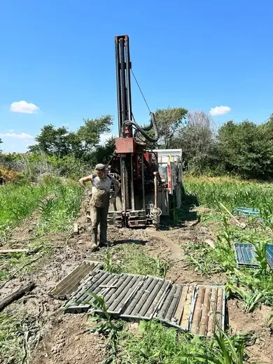 Edirne Lalapaşa Sinanköy Çimentaş trafo ve iletim hattı zemin etüt sondaj çalışması