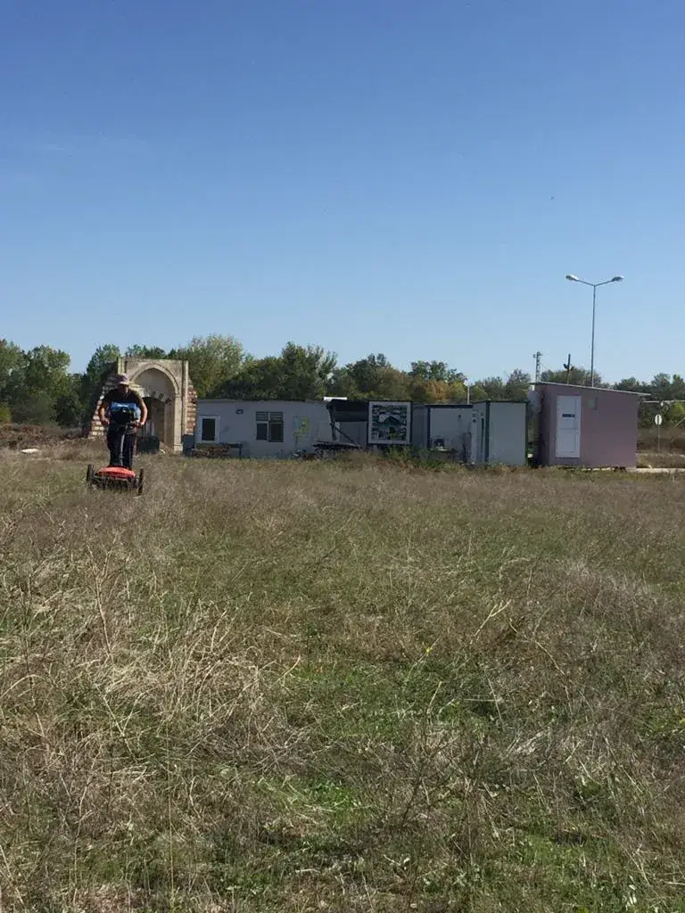Edirne Yeni Saray GPR saha çalışması 1