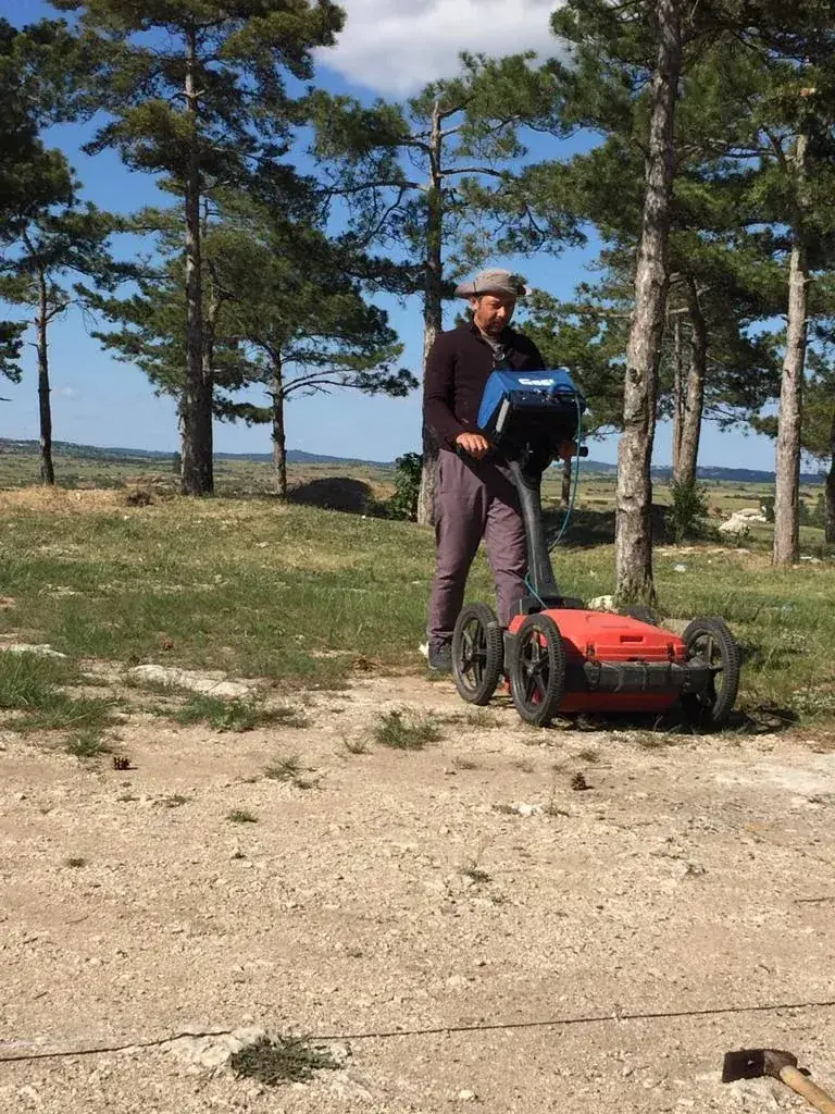 Hamidiye 373 Ada 35 Parsel Yer Radarı saha çalışması