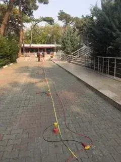 Kapalı Spor Salonu sismik MASW saha ölçümü