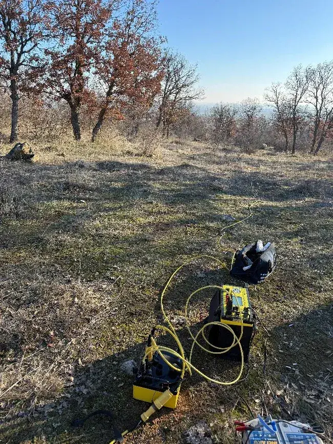Yündalan feldispat sahasında ERT ölçü kurulumu