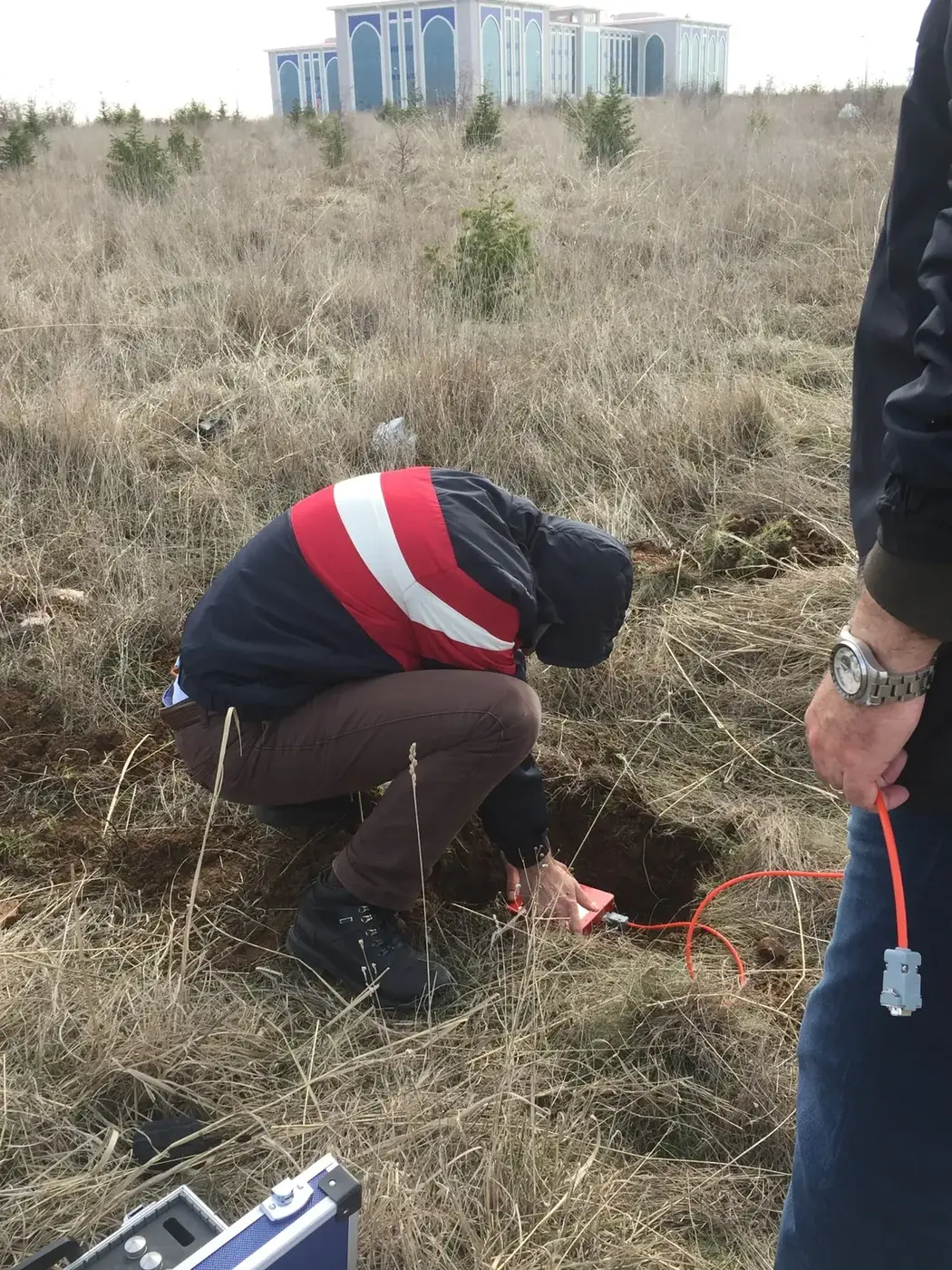Öğrenci yurt binaları mikrotremör saha ölçümü